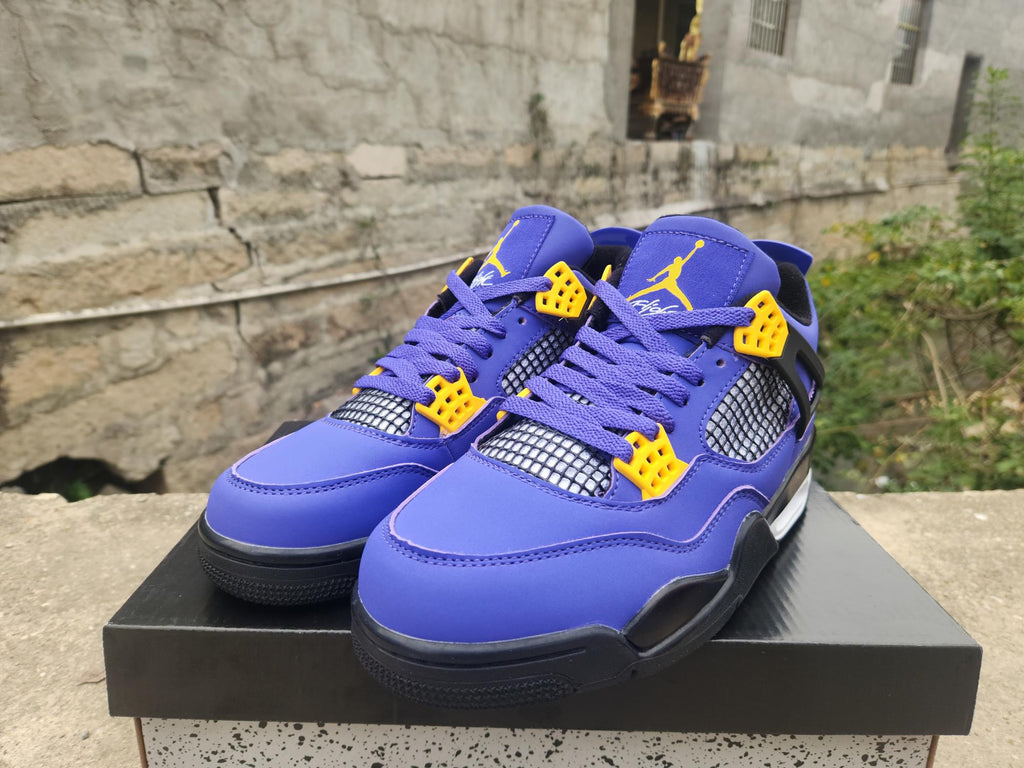 Air Jordan 4 – Purple/Yellow