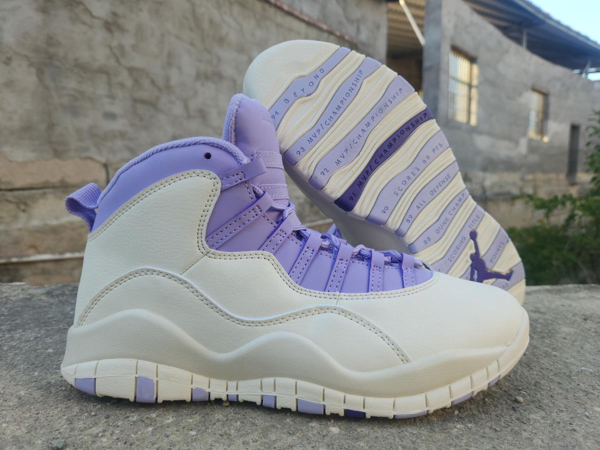 Air Jordan 10 – White/Purple