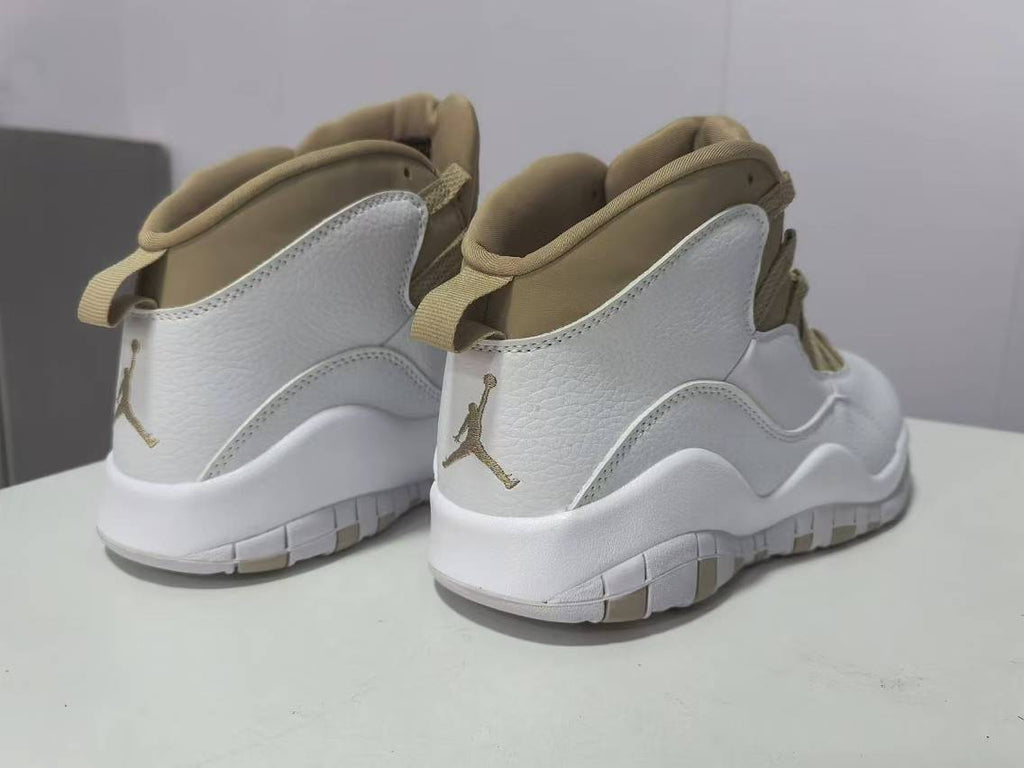 Air Jordan 10 Retro – White/Brown