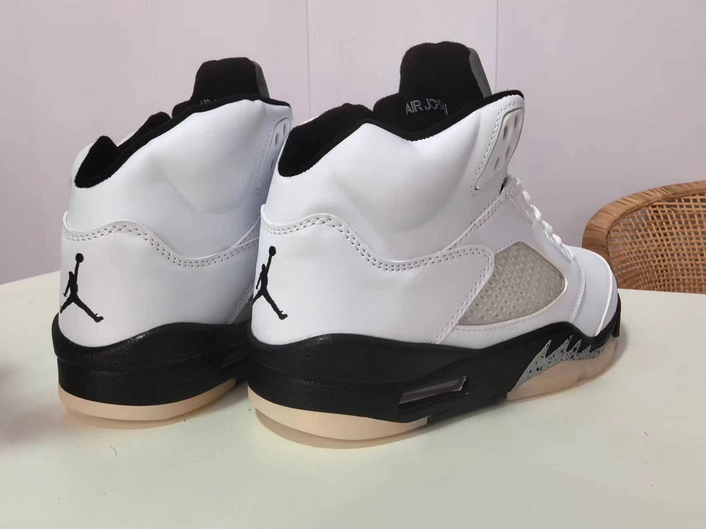 Air Jordan 5 Retro – White/Black