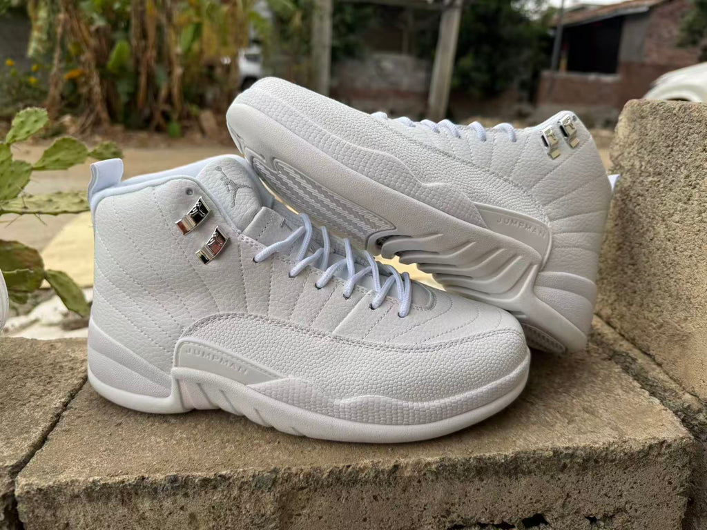 Air Jordan 12 Retro 'Summit White' White/Metallic Silver