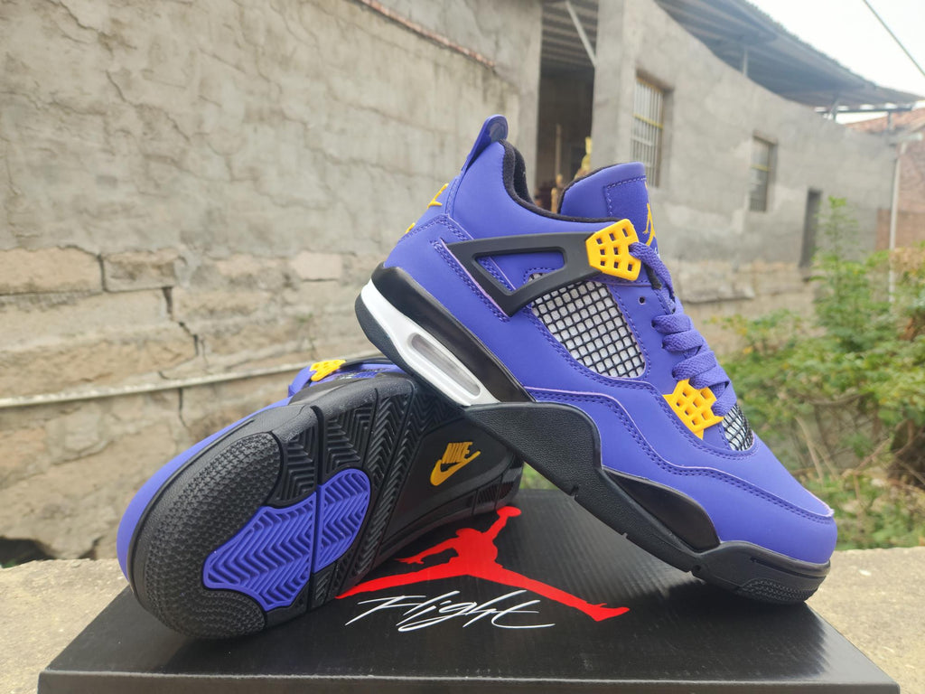 Air Jordan 4 – Purple/Yellow