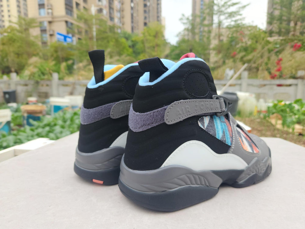 Air Jordan 8 Retro – Grey/Black/Jade ("Aqua")