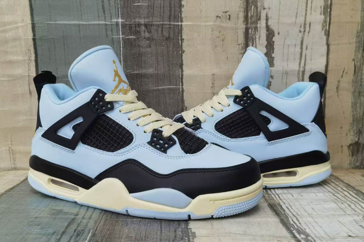 Air Jordan 4 Retro – Light Blue/Black (Men's)