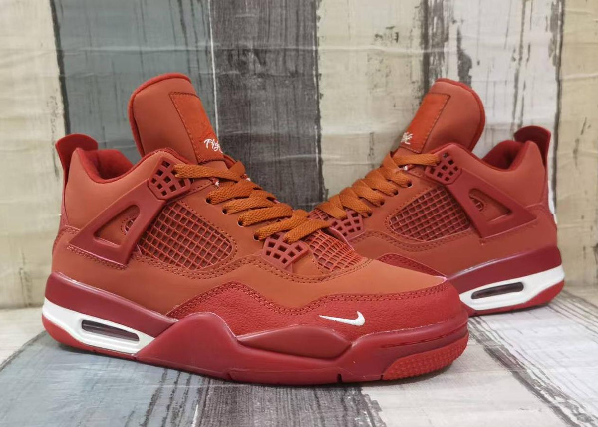 Air Jordan 4 Retro Brick‑by‑Brick Men's