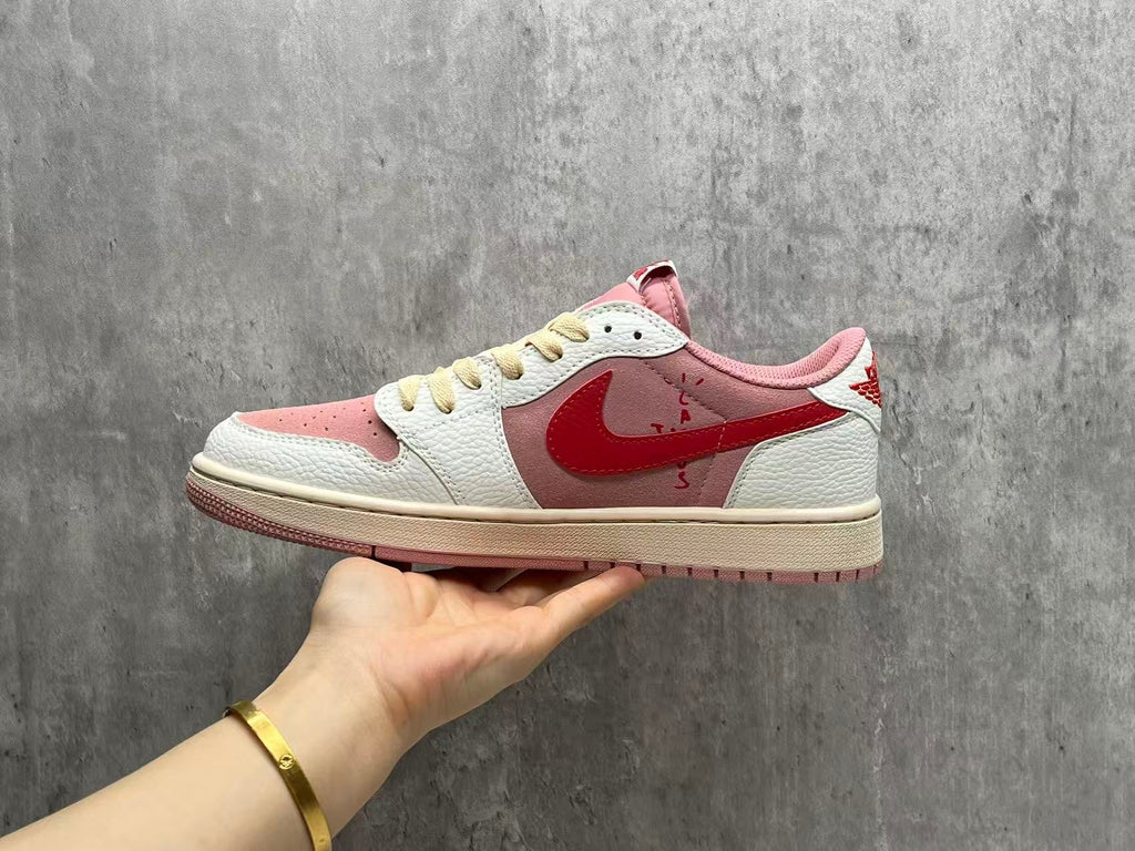 Travis Scott x Air Jordan 1 Low OG SP "Shy Pink"