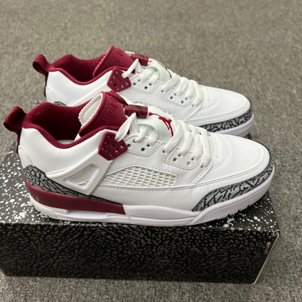 Air Jordan 3.5 Spizike Low “Cardinal” White/Red Basketball Shoes