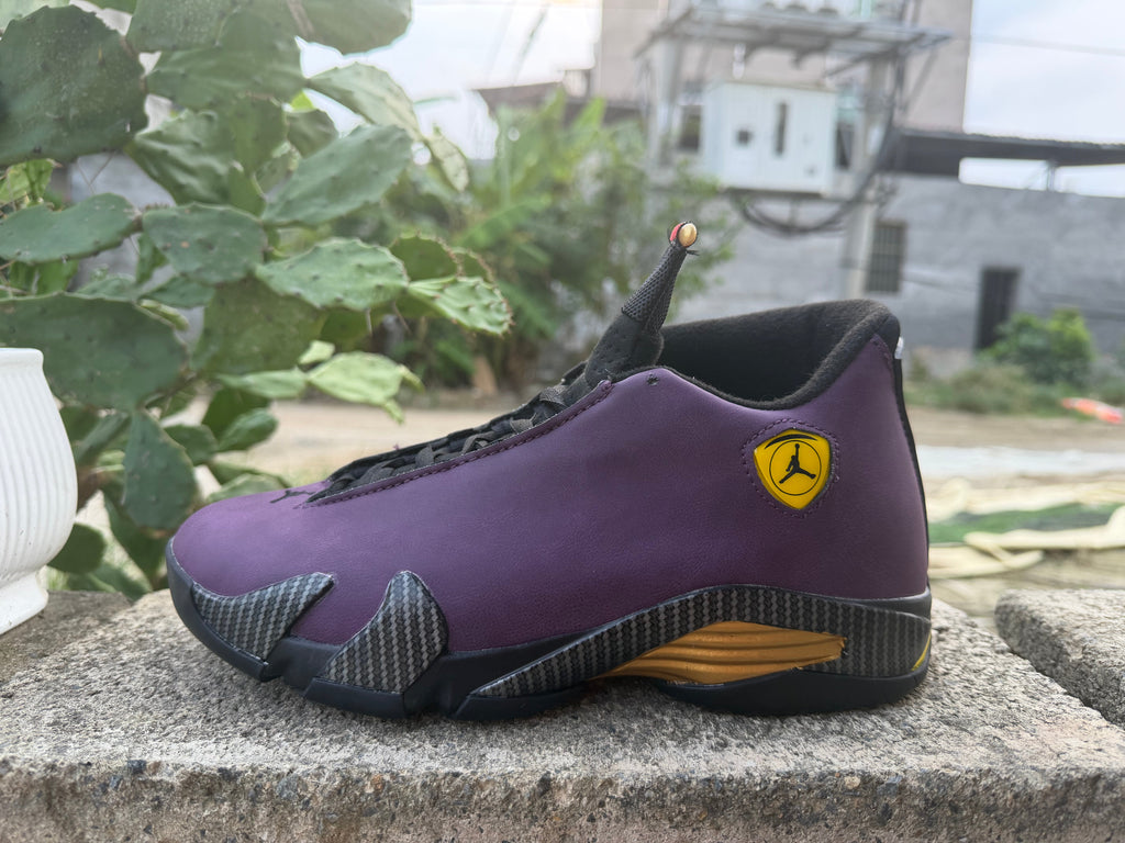 Air Jordan 14 Retro 'Purple Black'