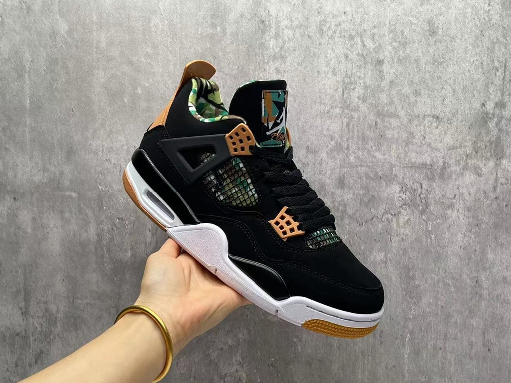 Air Jordan 4 Retro – Black/Bamboo ("Bamboo")