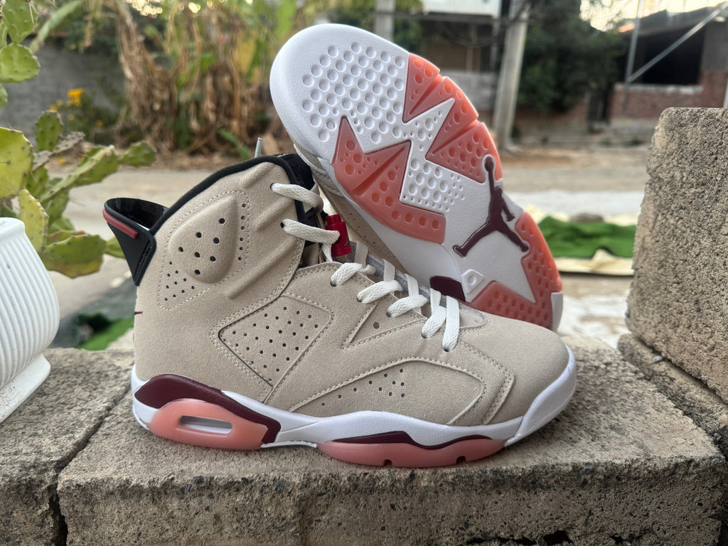 Air Jordan 6 – White/Brown