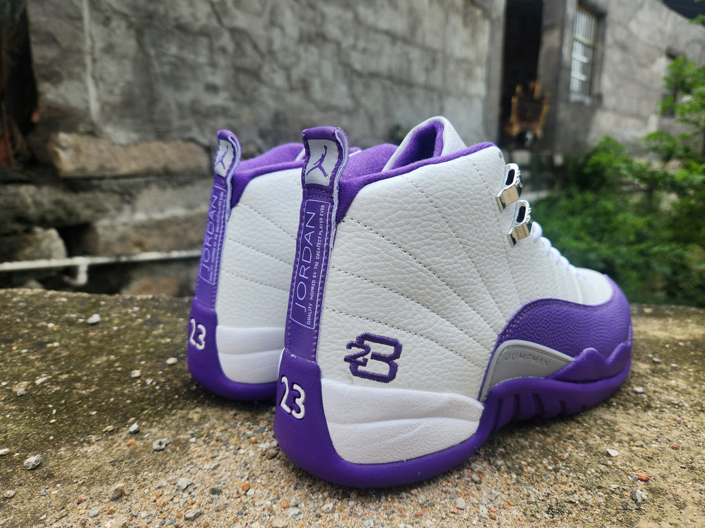 Air Jordan 12 Retro 'White Purple'