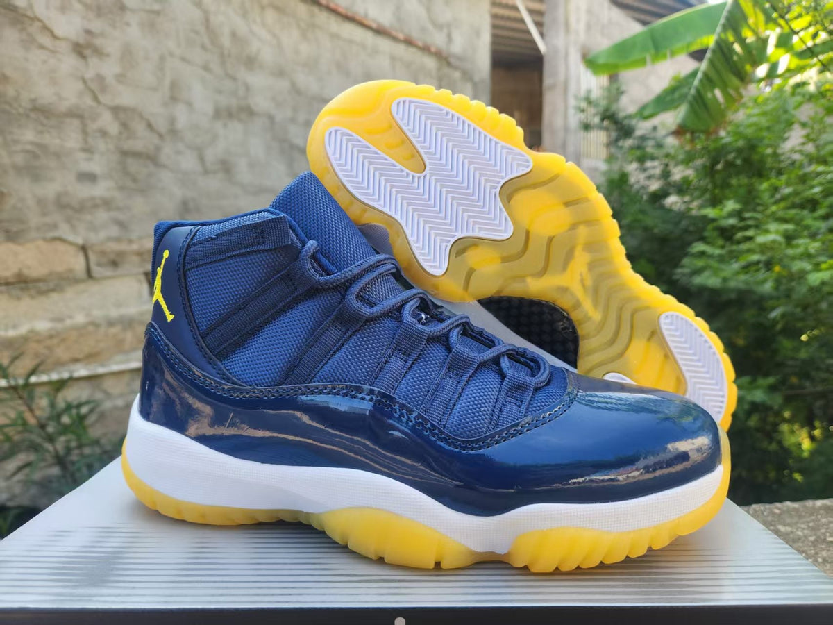 Air Jordan 11 Retro 'Deep Navy Yellow'