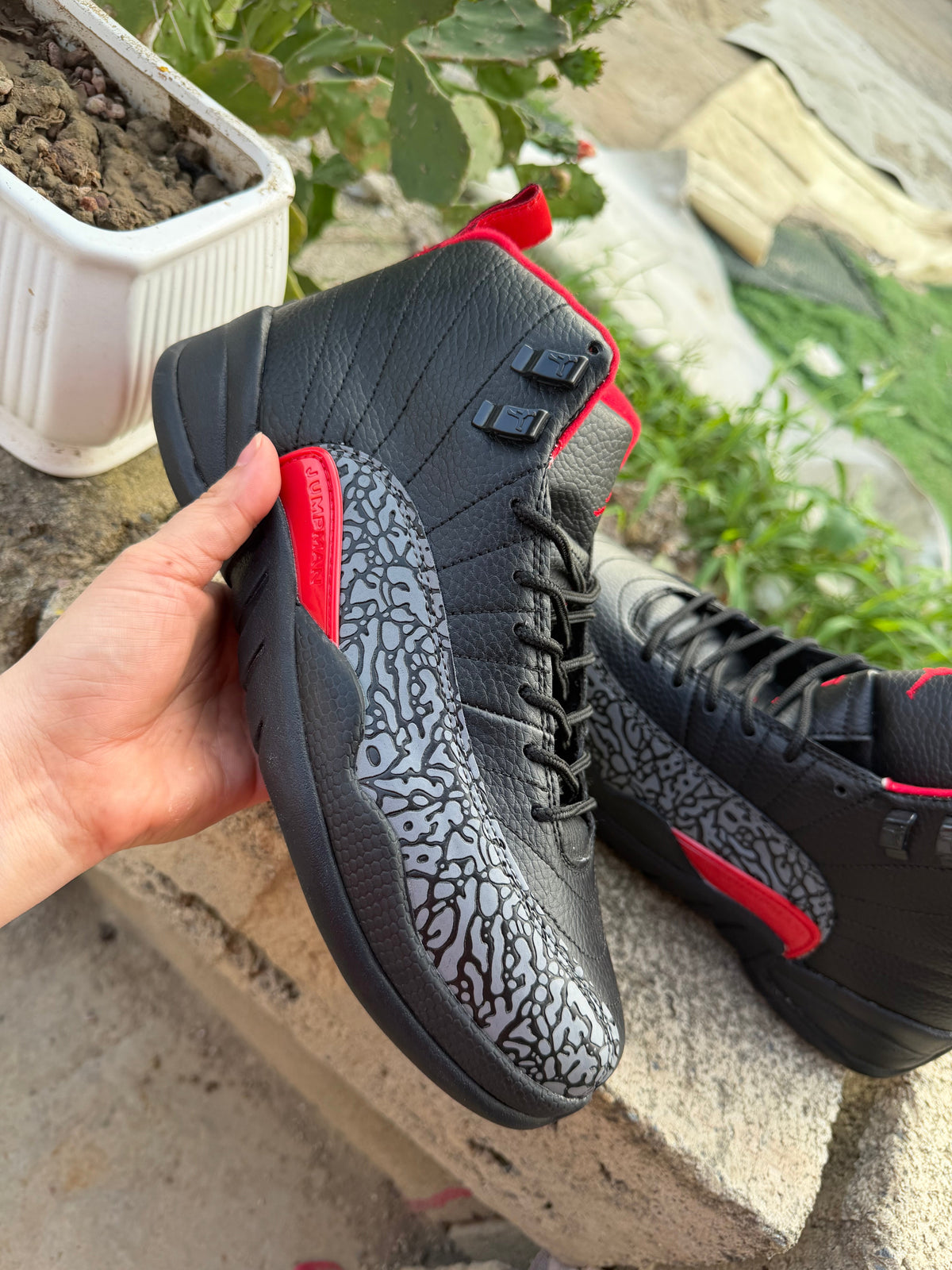 Air Jordan 12 Retro 'Black Pattern'