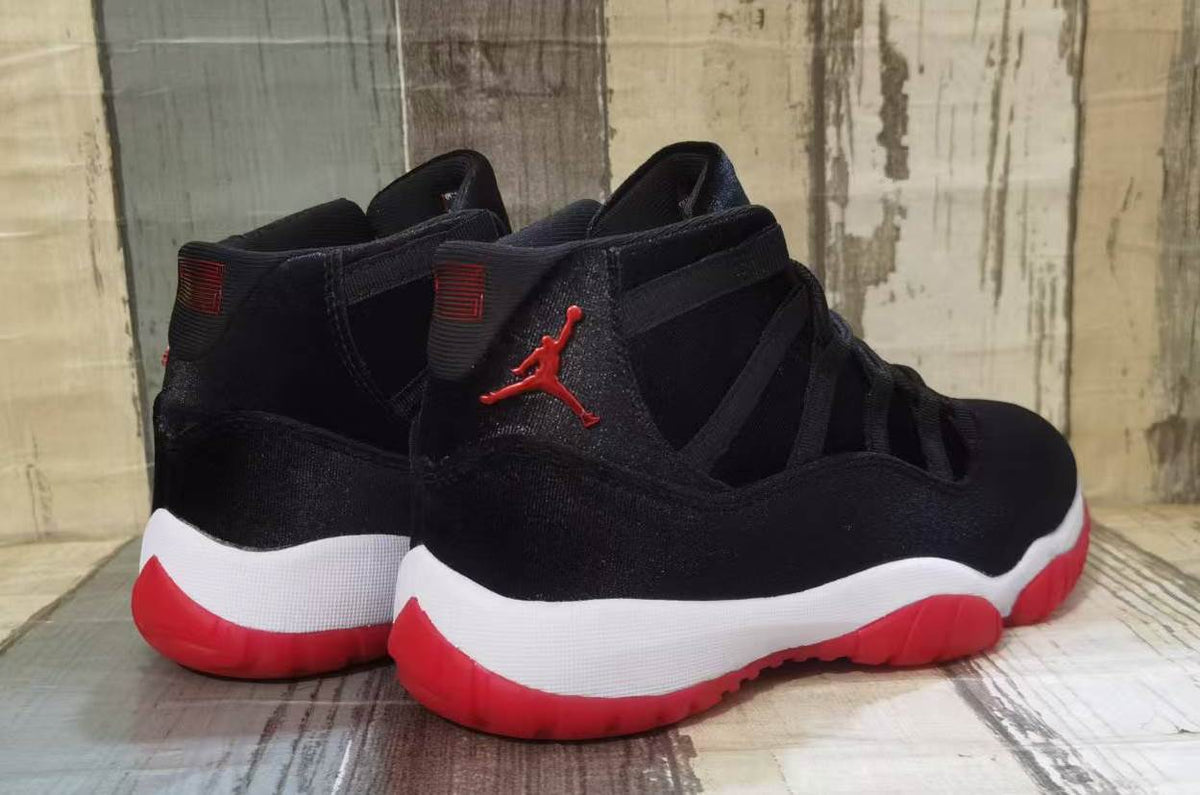 Air Jordan 11 Retro – "72-10" Black/Red Velvet