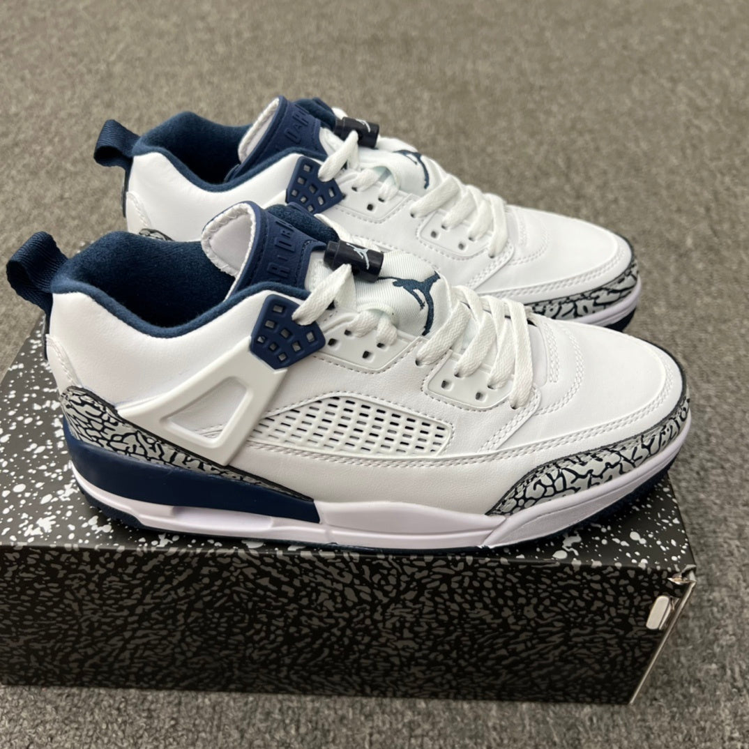Air Jordan 3.5 Spizike Low “White/Blue” Basketball Shoes