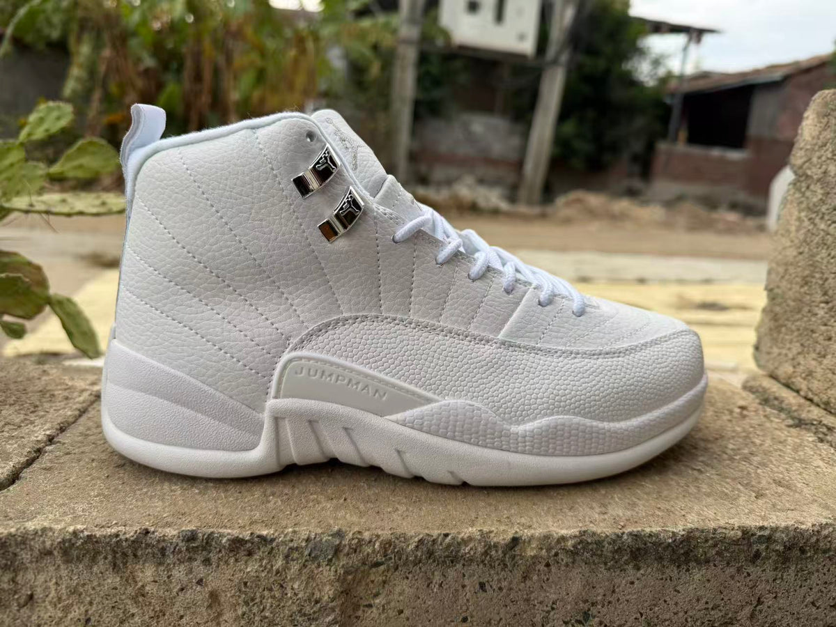 Air Jordan 12 Retro 'Summit White' White/Metallic Silver