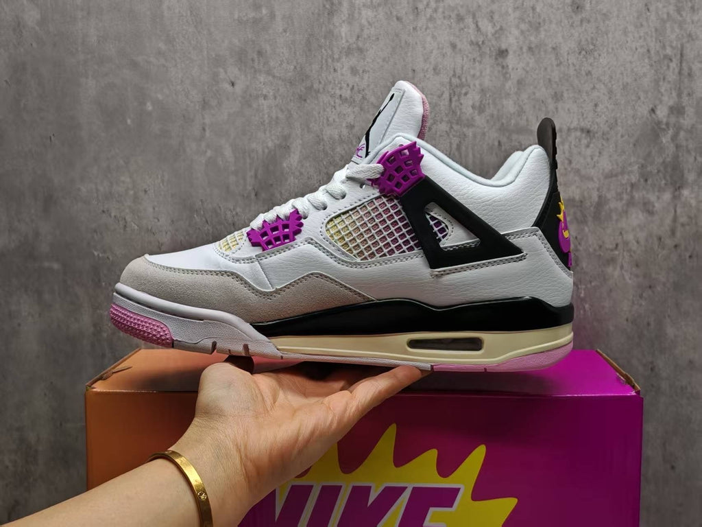 Air Jordan 4 Retro 'Comic Book' Off White/University Red