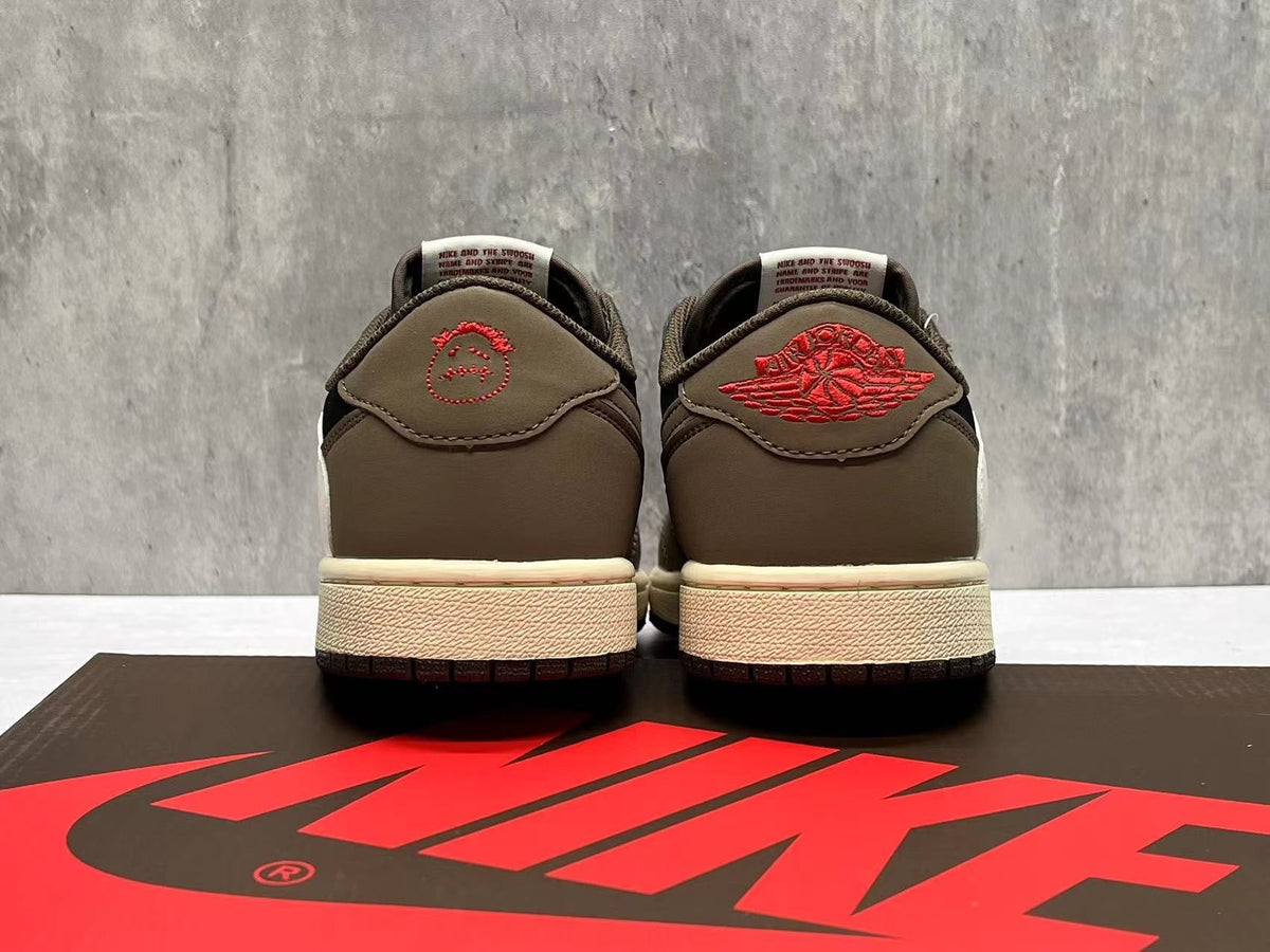 Travis Scott x Air Jordan 1 Low 'Velvet Brown'
