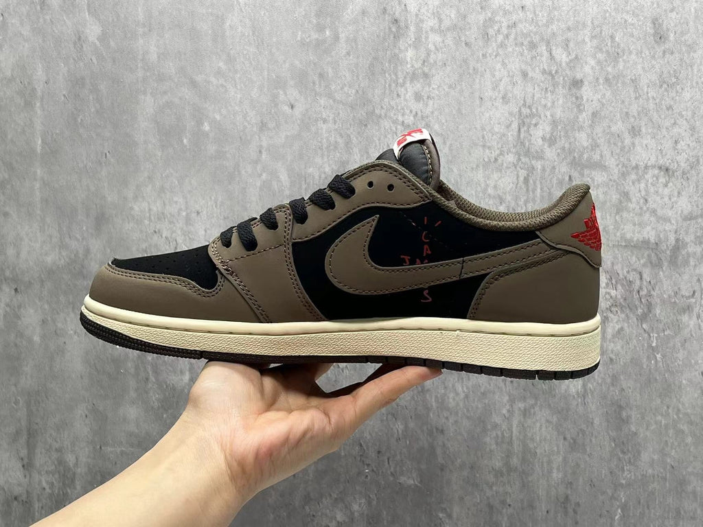 Travis Scott x Air Jordan 1 Low 'Velvet Brown'