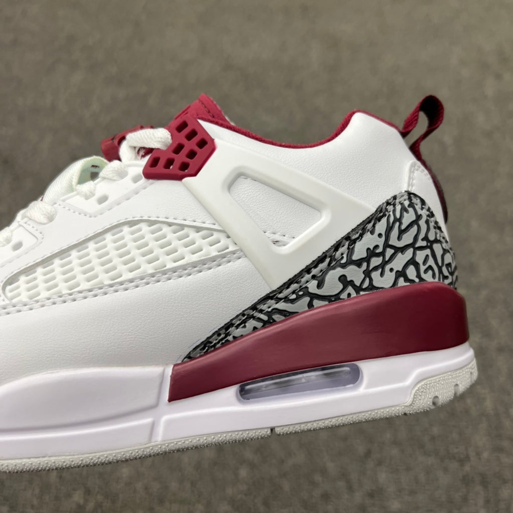 Air Jordan 3.5 Spizike Low “Cardinal” White/Red Basketball Shoes