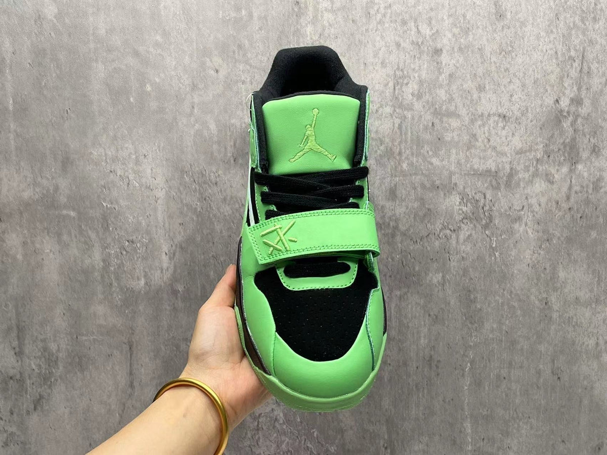 Air Jordan 1 Retro High OG × Travis Scott – Olive/All Green ("Cactus Jack")