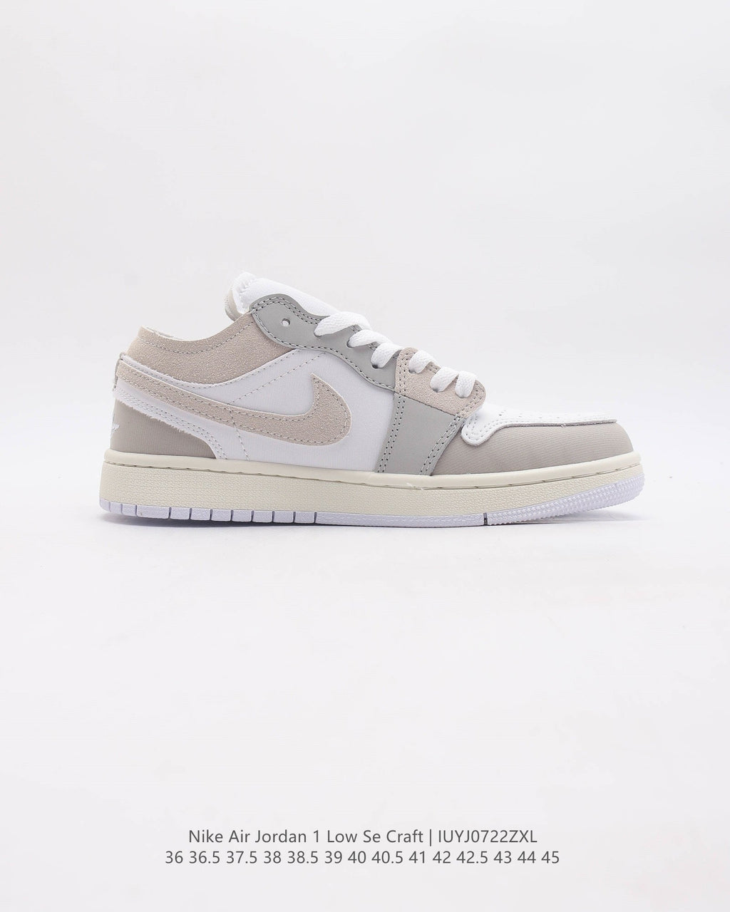 Air Jordan 1 Low SE Craft 'Ivory/Grey'